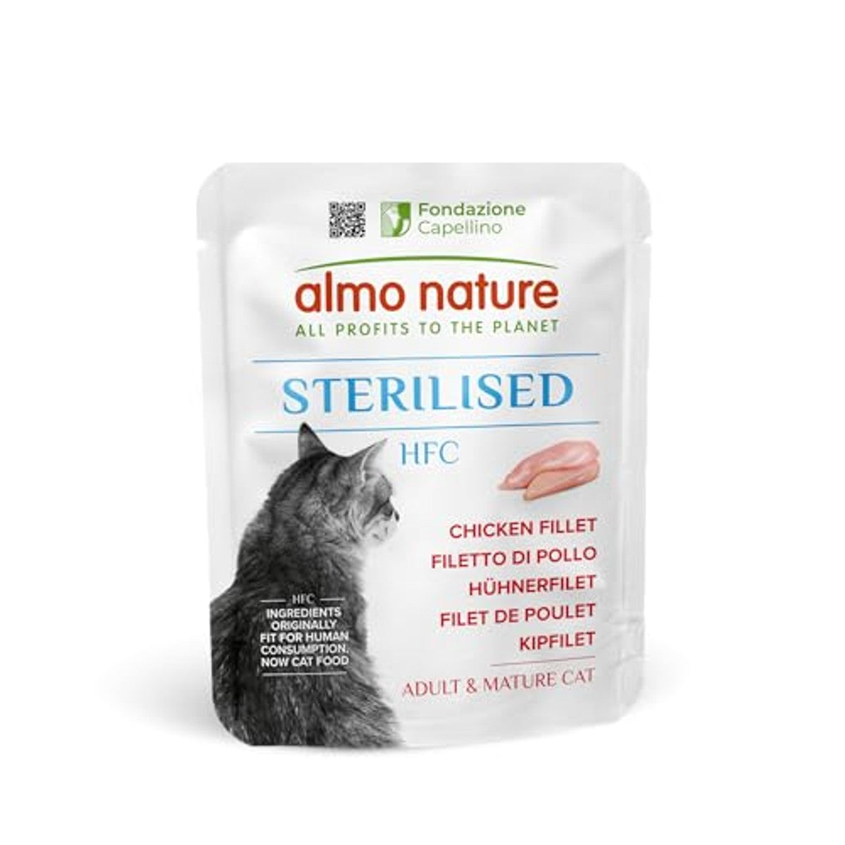 Almo Nature HFC Functional Sterilised Kattenvoer Kip 24 x 50 g - 3-pack