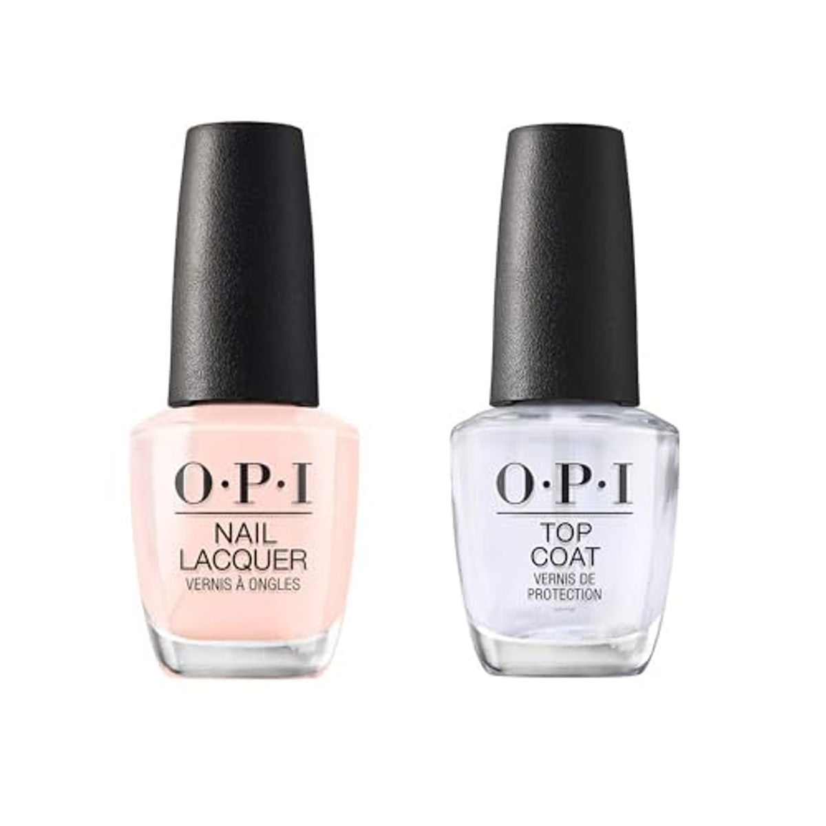 OPI Top Coat Overlak 15 ml & Nagellak Bubble Bath 15 ml