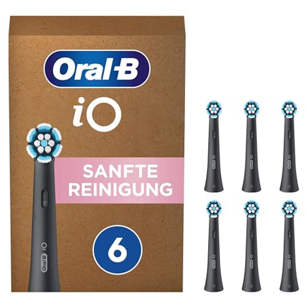 Oral-B iO Zachte Reiniging opzetborstels 6 stuks – Oral-B