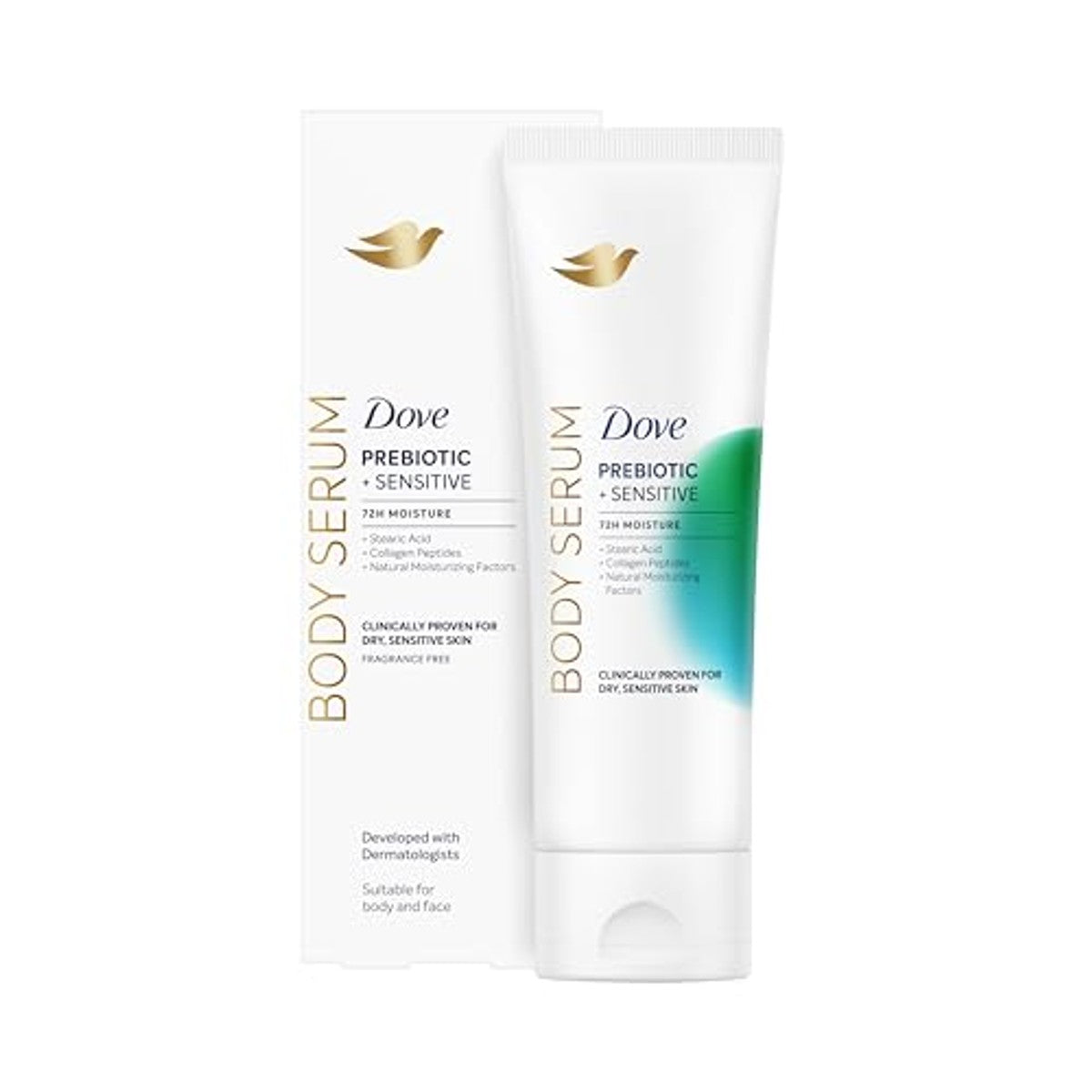 Dove Vochtserum Prebiotic Sensitive 3 x 200 ml - Voordeelverpakking