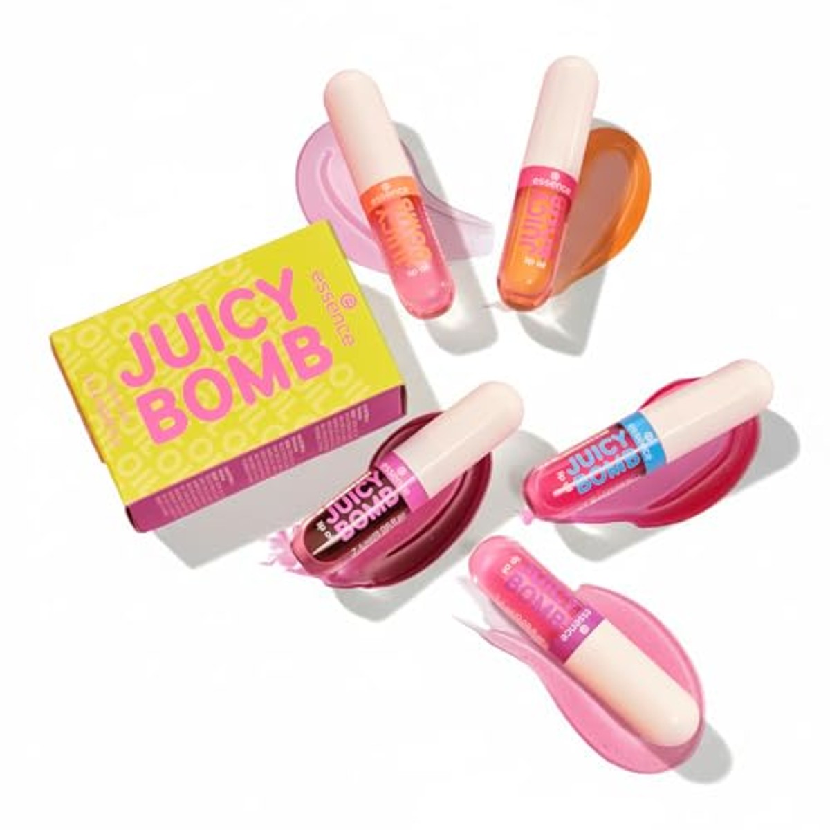 essence Juicy Bomb Lip Oil Set 02 5 x 2,4 ml - 6-pack