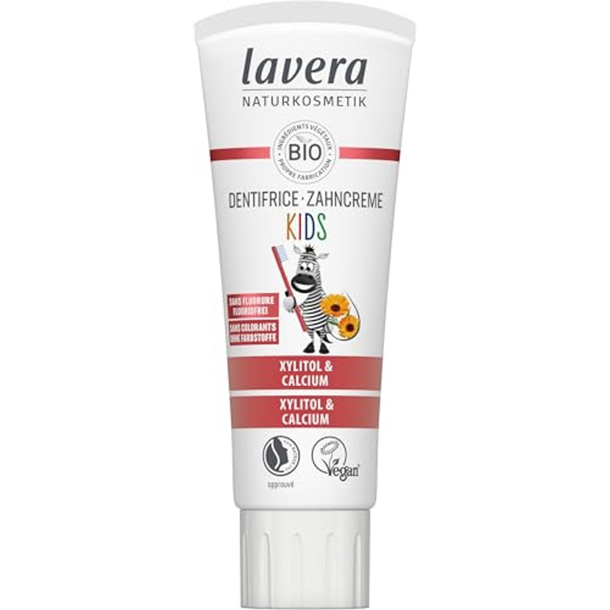 lavera Kids Tandpasta 6 x 75 ml - Voordeelverpakking