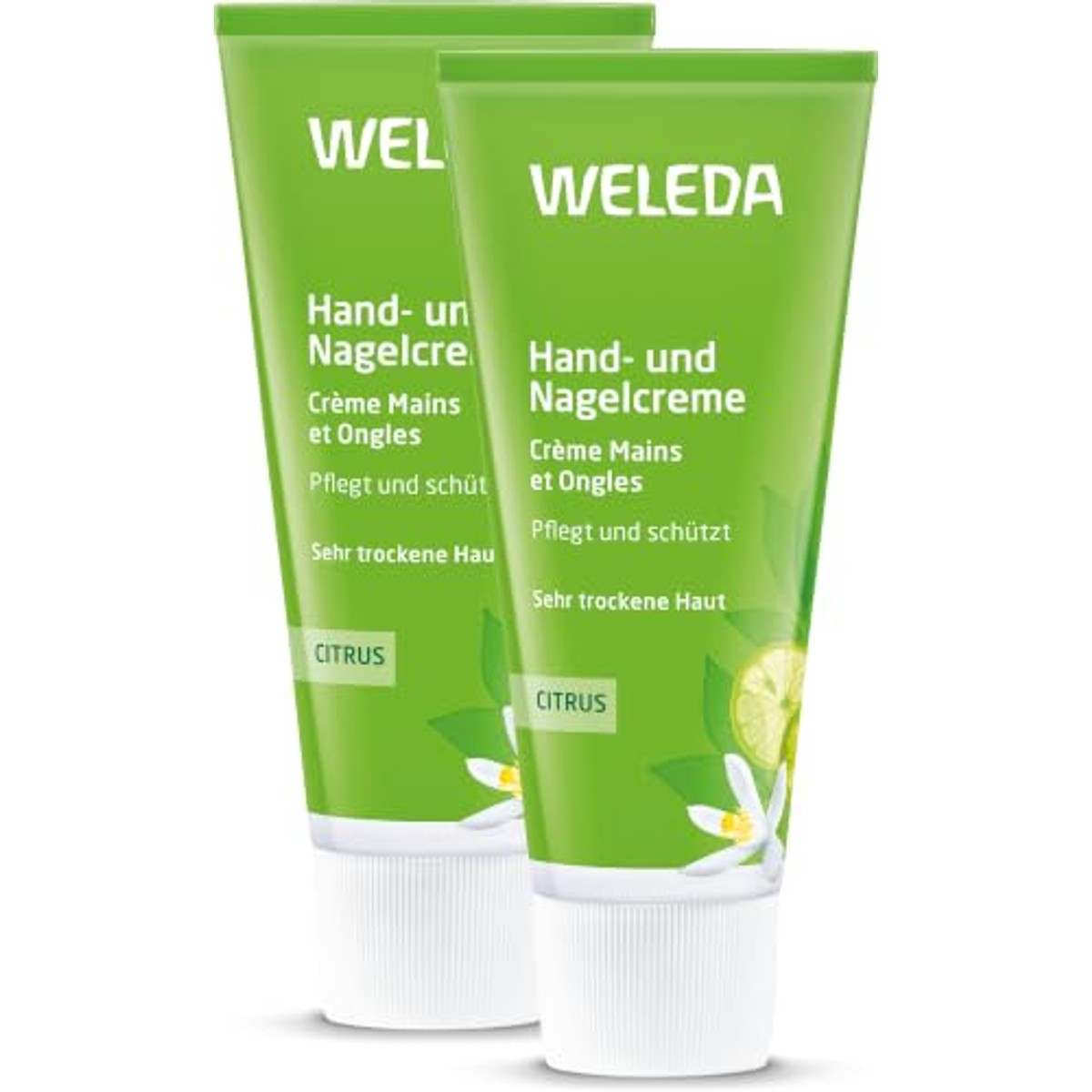 Weleda Biologische Handcrème & Nagelcrème Citrus 2 stuks - 6-pack