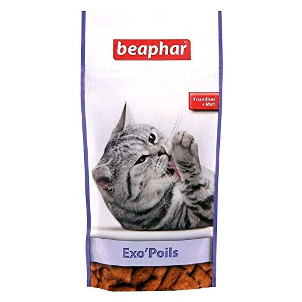 Beaphar Lekkernijen kattensnack mout 35 g - 3-pack