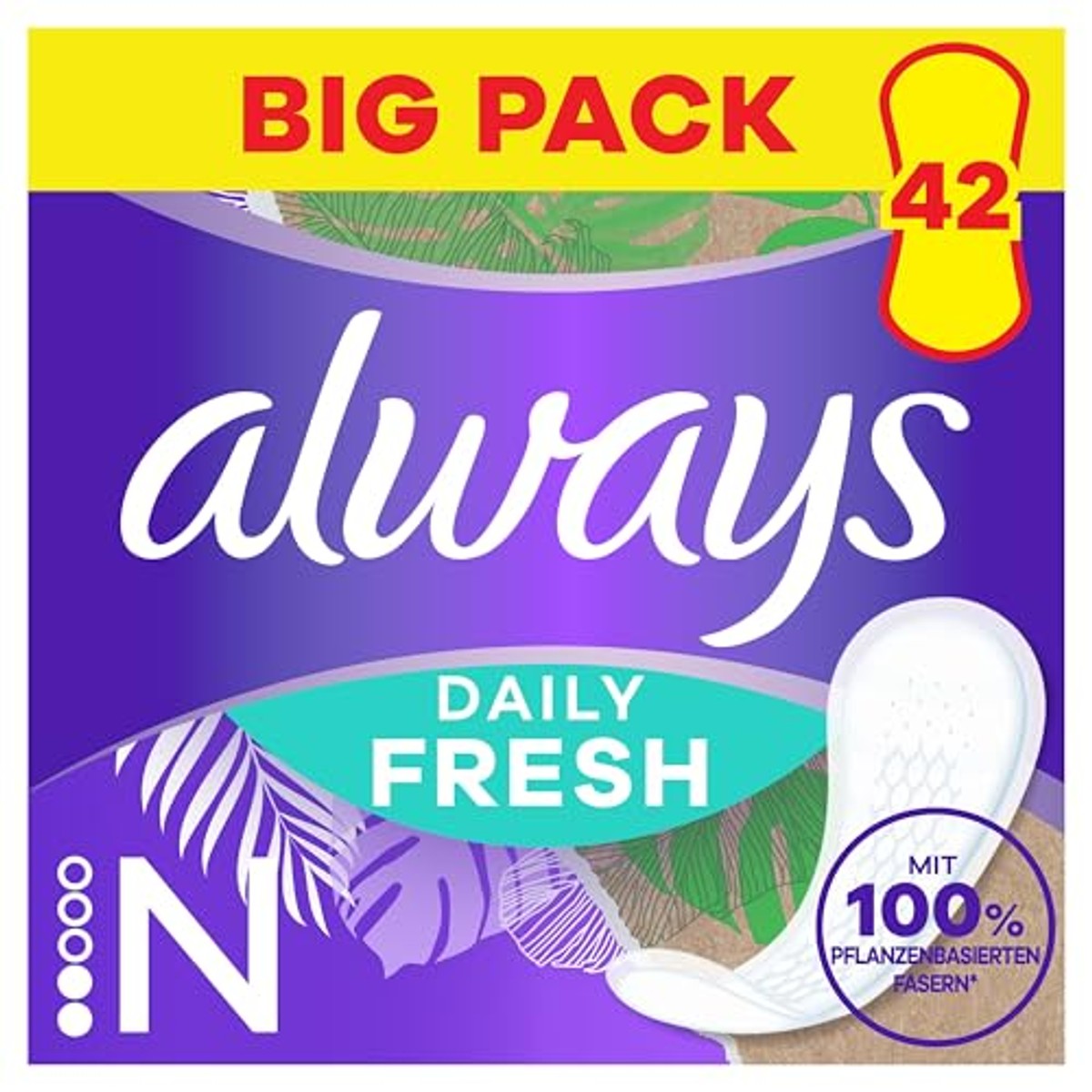 Always Daily Fresh Inlegkruisjes Long 42 stuks – Always