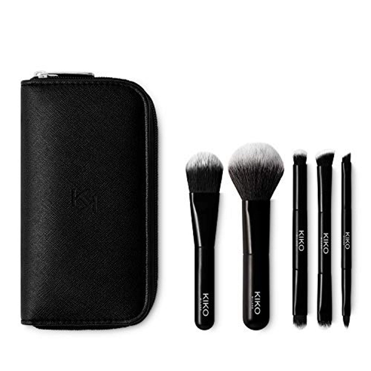 KIKO Milano Travel Brush Set, reisetui met 5 professionele penselen – Kiko Milano