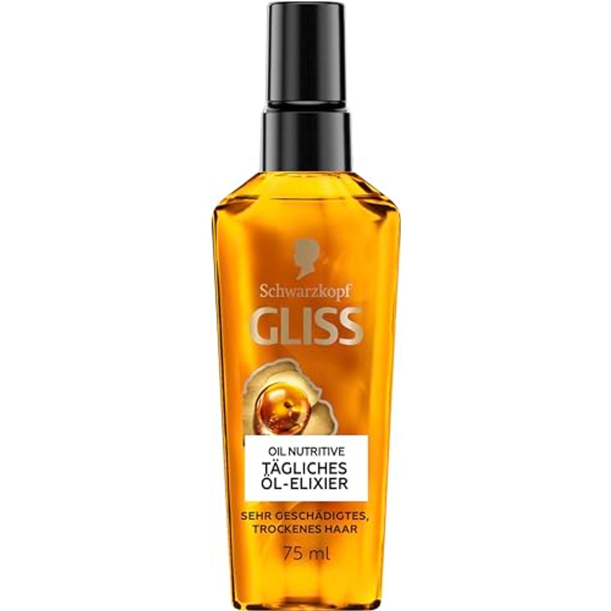 Gliss Haarolie dagelijkse olie-elixer 3 x 75 ml - Voordeelverpakking