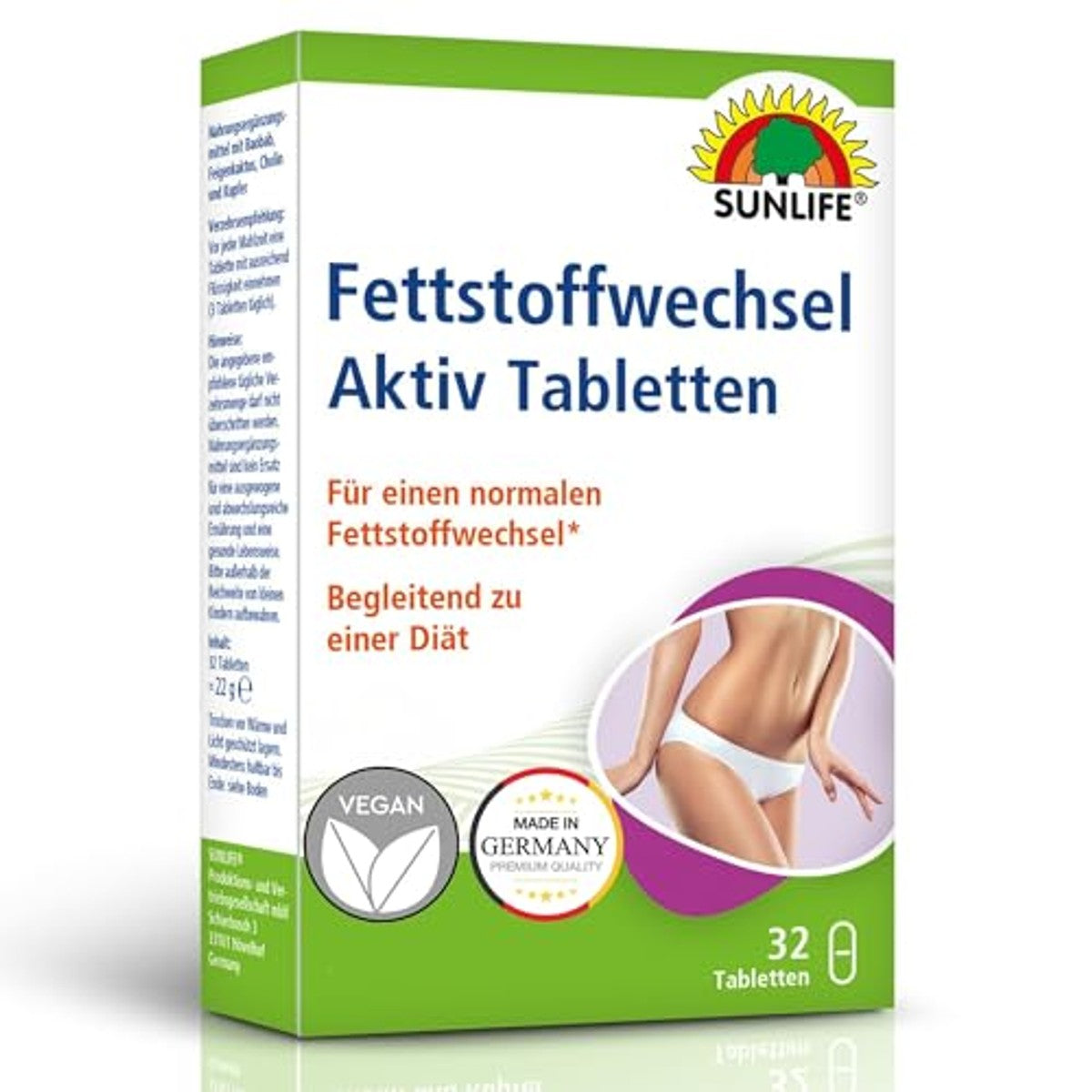 Sunlife Vetstofwisseling Actieve Tabletten - 3-pack
