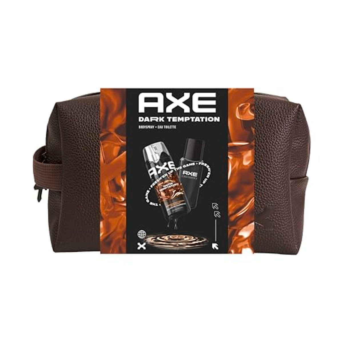 Axe Dark Temptation toilettas 150 ml + 6 x 100 ml - Voordeelverpakking