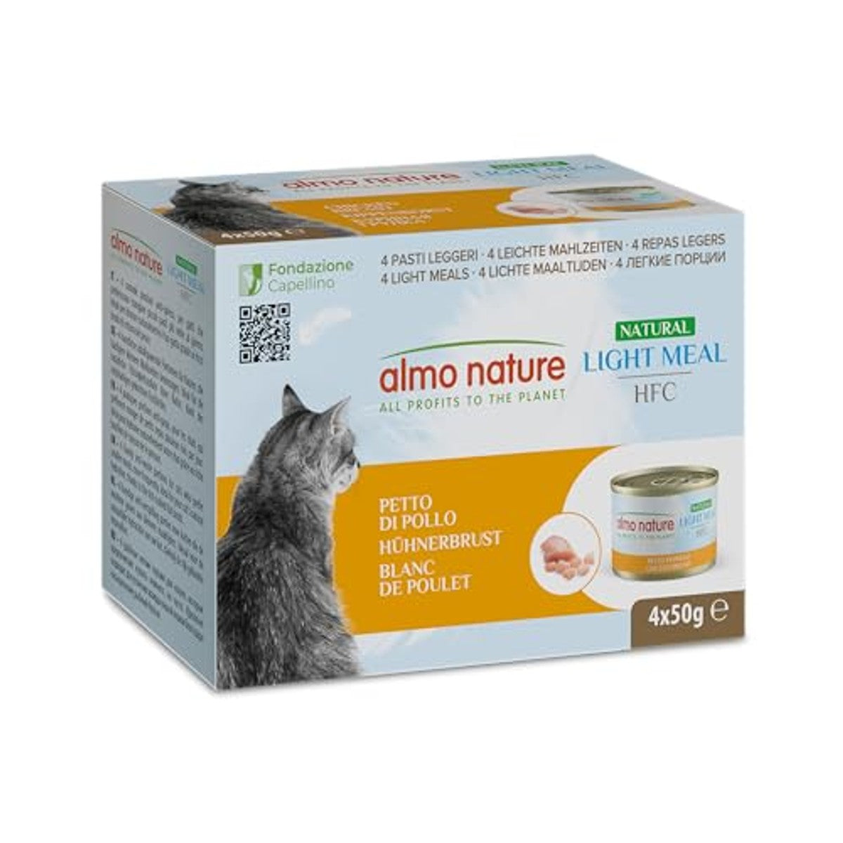 Almo Nature HFC Natural Light Meal Kip 4 x 50 g - 6-pack