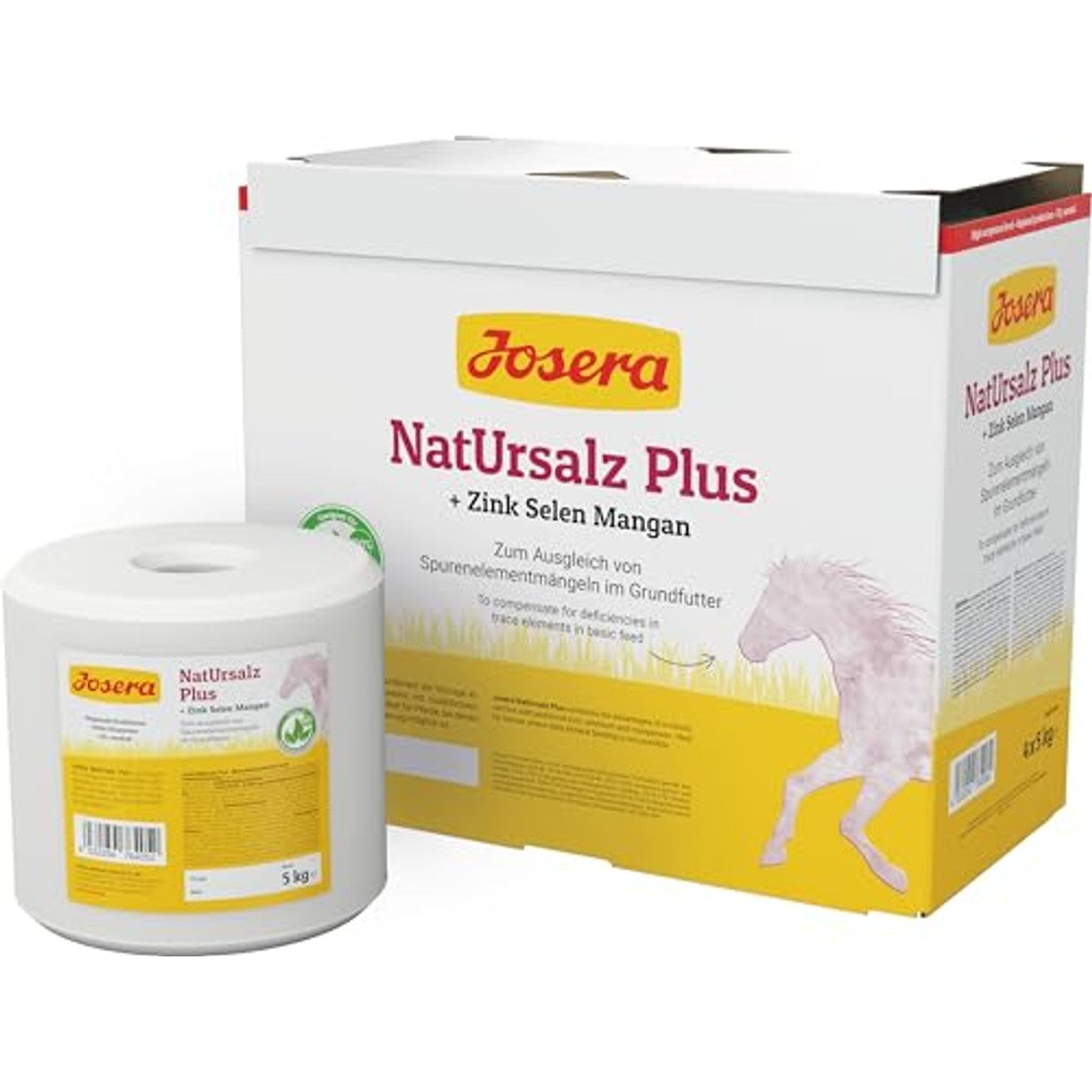 Josera Naturzout Plus mineraalvoer paarden 4 x 5 kg - 3-pack