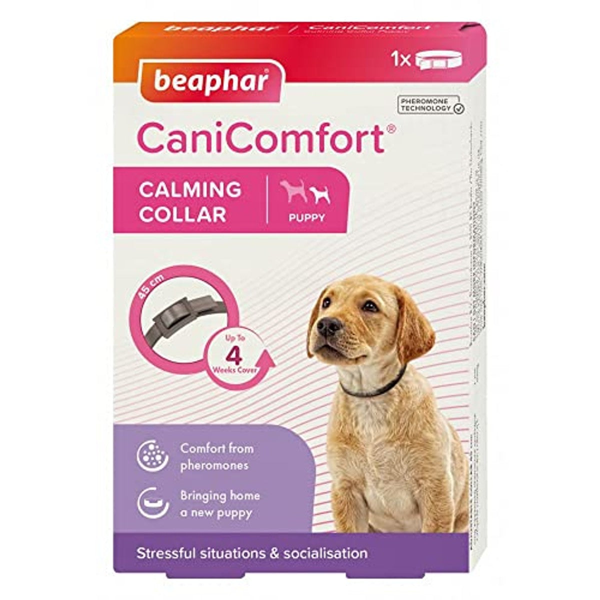 Beaphar CaniComfort kalmerende halsband voor puppy's - 6-pack – foto 2