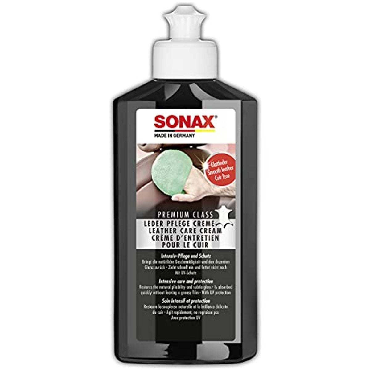SONAX PremiumClass leerverzorgingscrème 3 x 250 ml - Voordeelverpakking