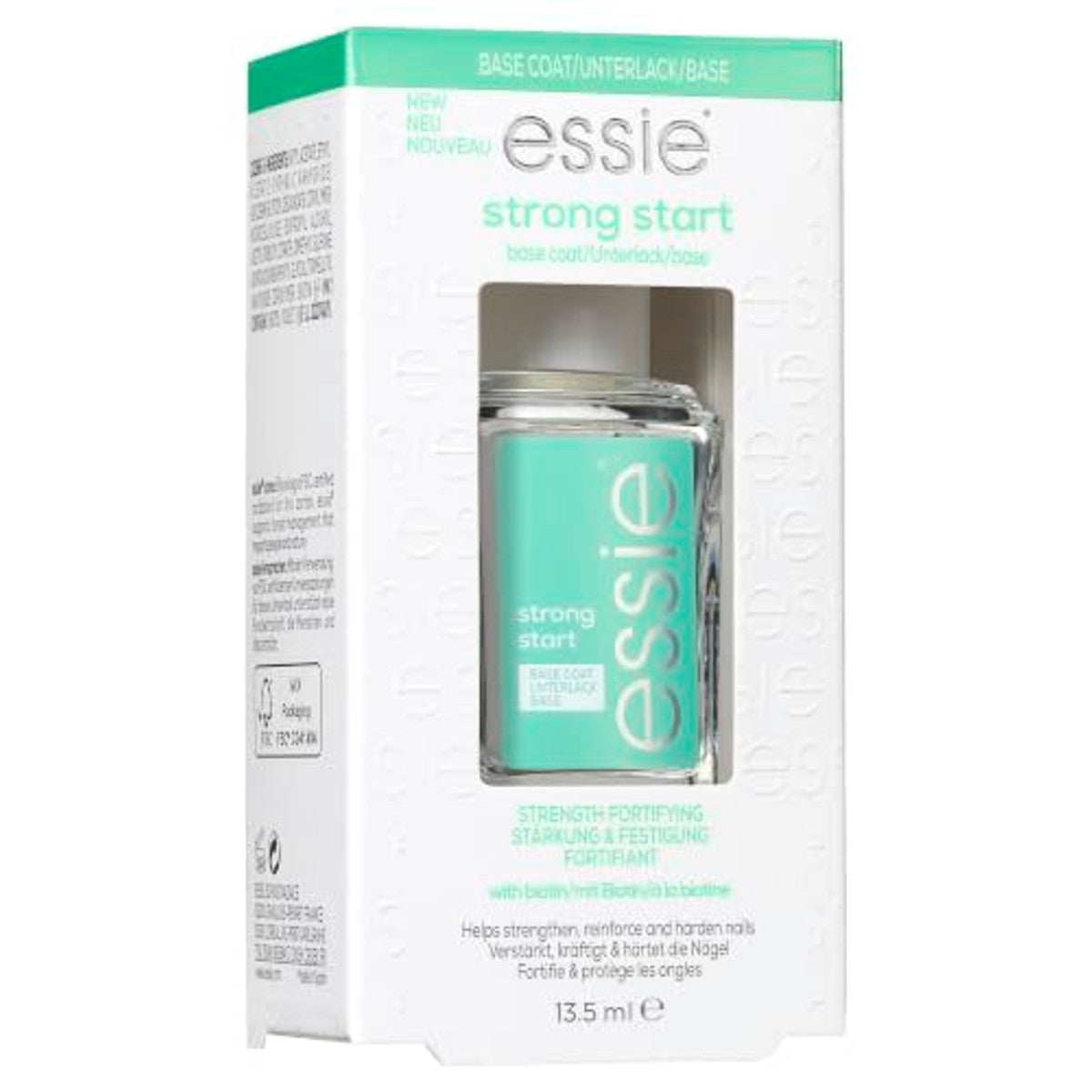 essie Base Coat Strong Start met biotine 13,5 ml - 6 stuks