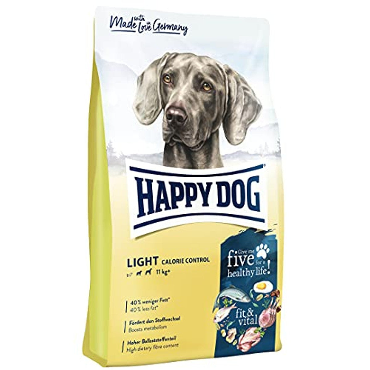 Happy Dog Supreme Fit & Vital Light Calorie Control droogvoer hond 4 kg - 3-pack