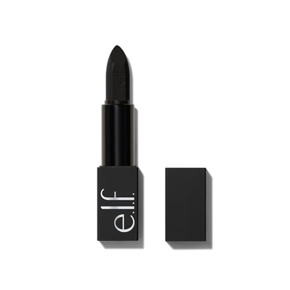 e.l.f. O Face Satin Lipstick, rijk gepigmenteerde, verzorgende en langdurige romige lippenstift met jojoba-infusie, veganistisch en dierproefvrij, All Night – e.l.f.