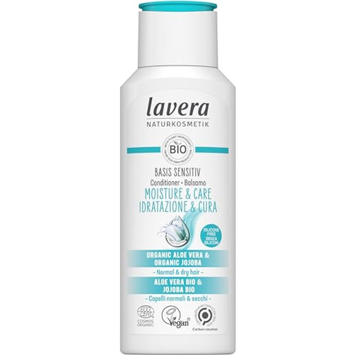 lavera BASIS SENSITIVE Hydraterende conditioner 6 x 200 ml - Voordeelverpakking – foto 2