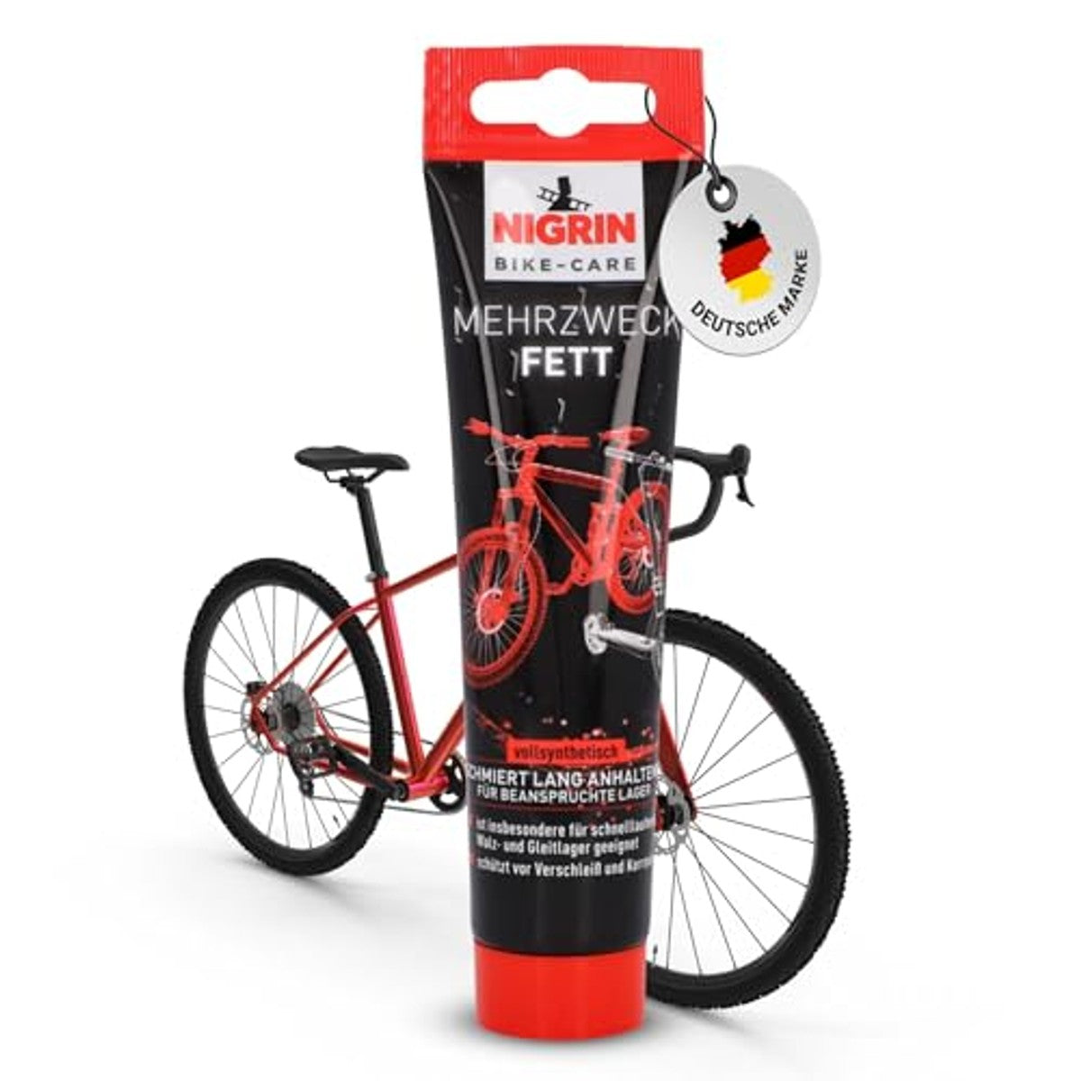 NIGRIN Bike-Care Multifunctioneel vet tube 6 x 100 g - Voordeelverpakking
