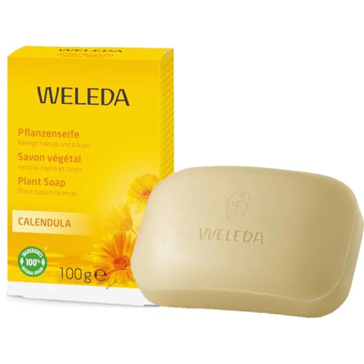 Weleda Calendula Plantaardige Zeep 100 g Gevoelige Huid - 6-pack