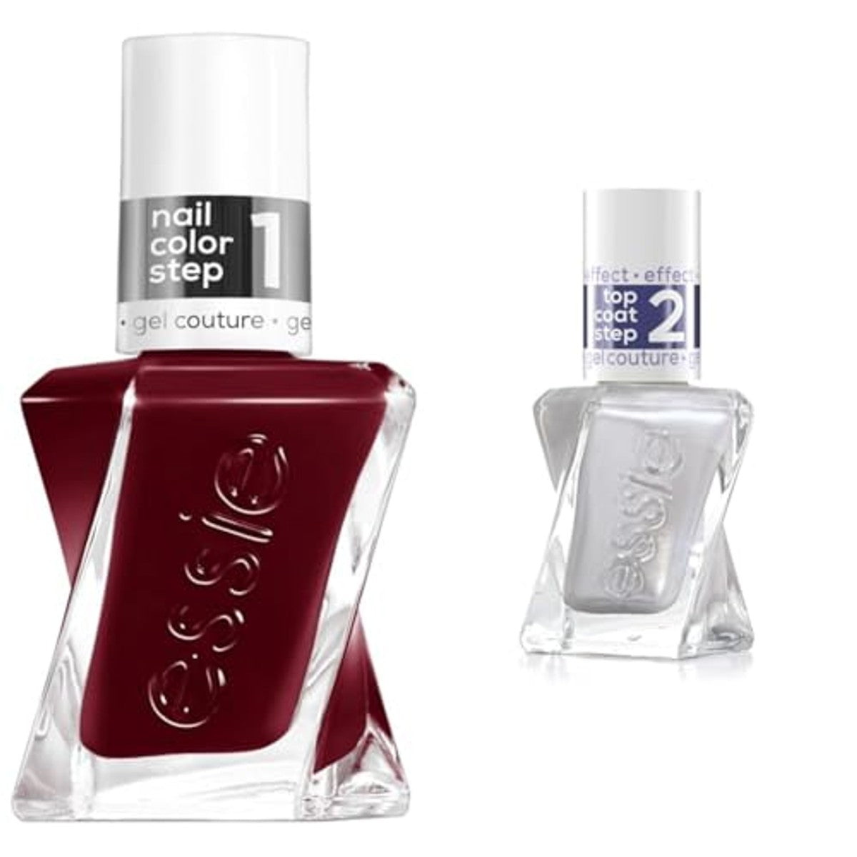 essie Gel Couture Duo Spiked with Style & Glazed Chrome 2 x 13,5 ml - 6 stuks