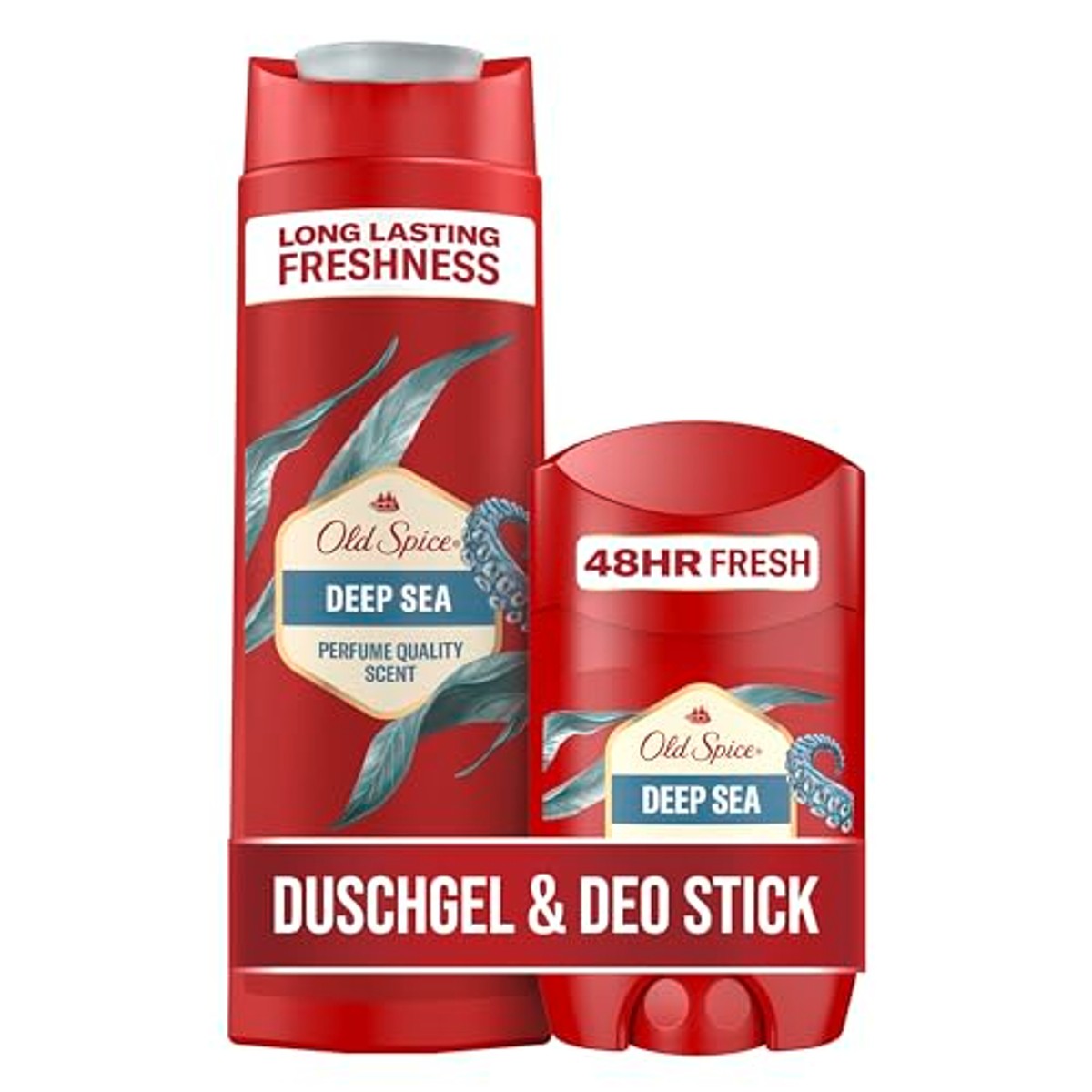 Old Spice Deep Sea set deodorant stick & 3-in-1 250 ml 6 x 50 ml - Voordeelverpakking