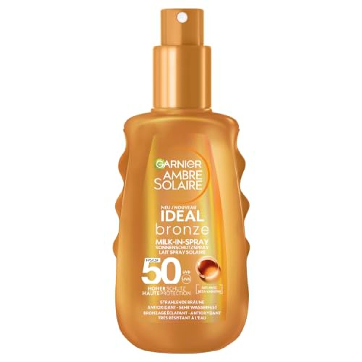 Garnier Ambre Solaire Ideal Bronze Milk-in-Spray SPF 50 150 ml – Garnier