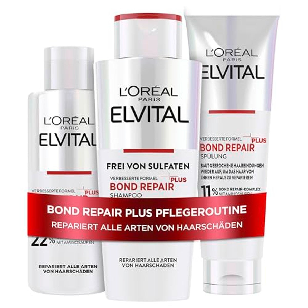 L'Oréal Paris Elvital Bond Repair Plus Routine 3-delig – L'Oréal Paris