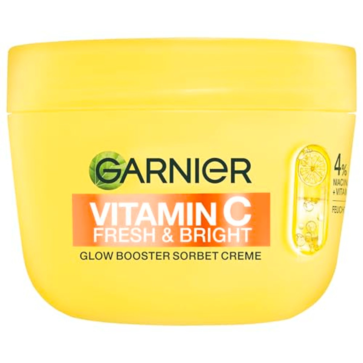 Garnier Vitamine C Fresh & Bright Glow Booster sorbet crème 3 x 85 ml - Voordeelverpakking