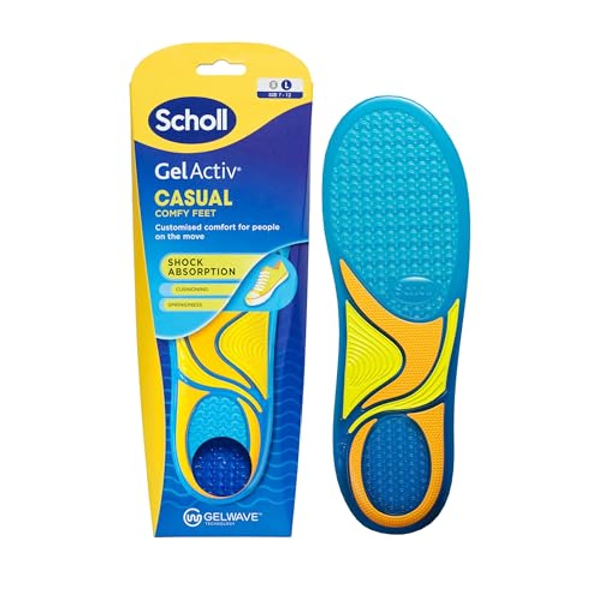 Dr. Scholl's GelActiv Casual inlegzolen S (UK 36-40) - 6-pack – foto 2