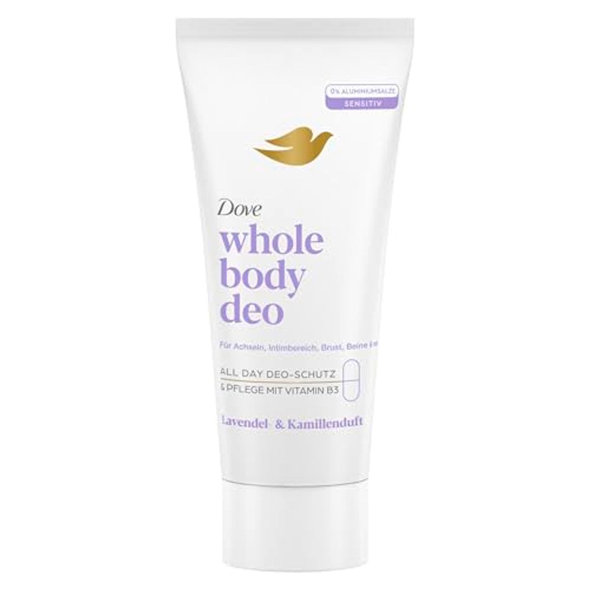 Dove Whole Body Deodorant Lavendel- en kamillegeur 6 x 75 ml - Voordeelverpakking