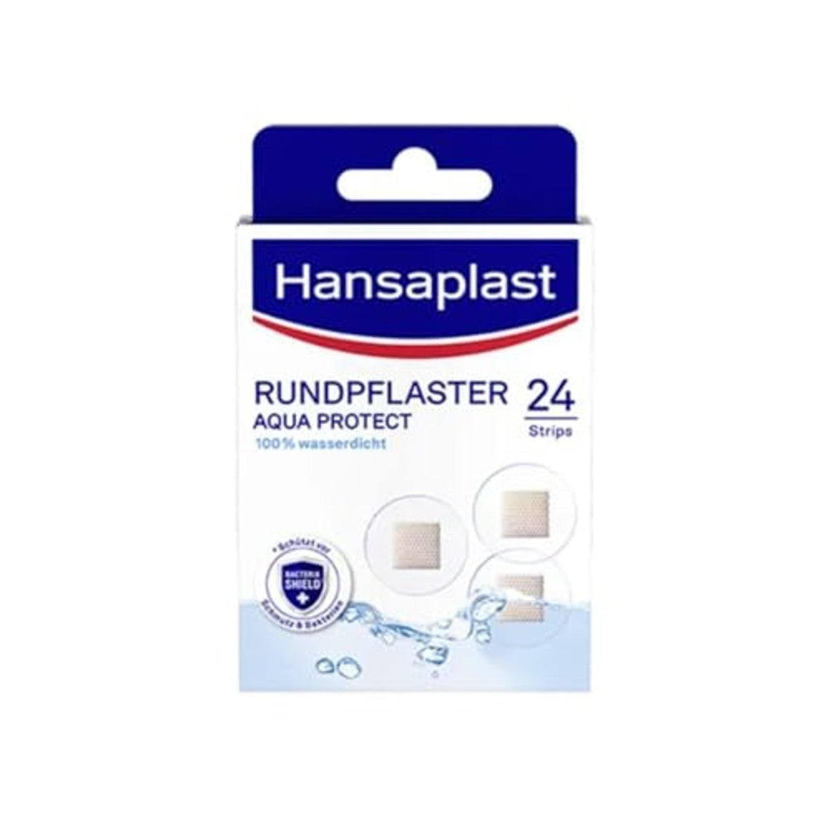 Hansaplast Aqua Protect ronde pleisters 24 stuks – Elastoplast