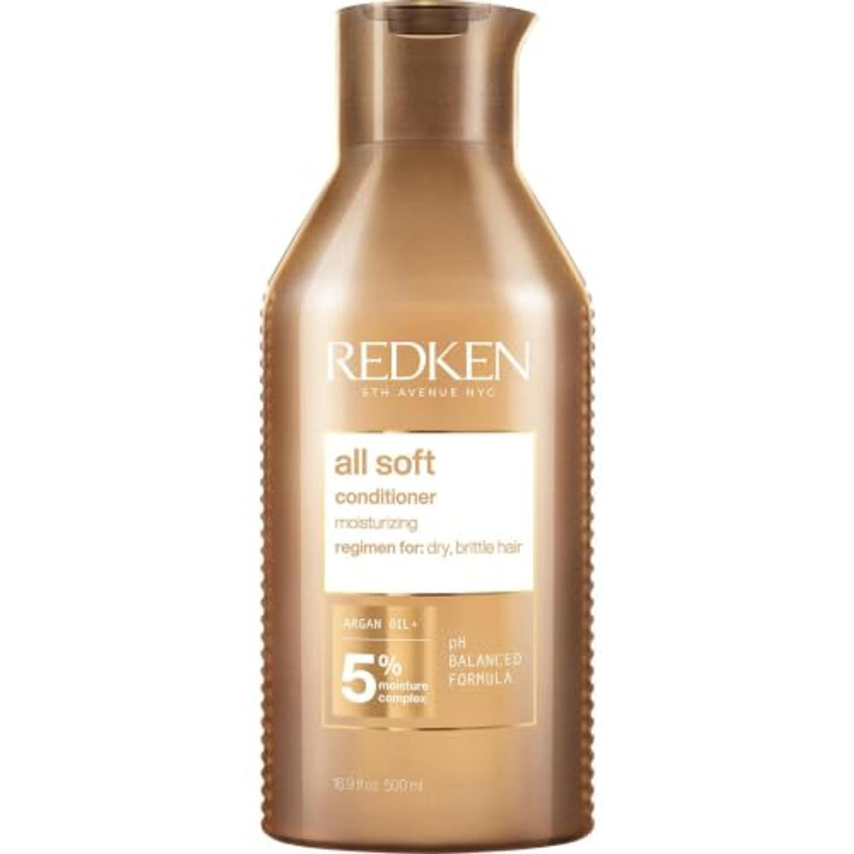 Redken All Soft Conditioner voor Droog, Breekbaar of Broos Haar 500 ml - 3-pack