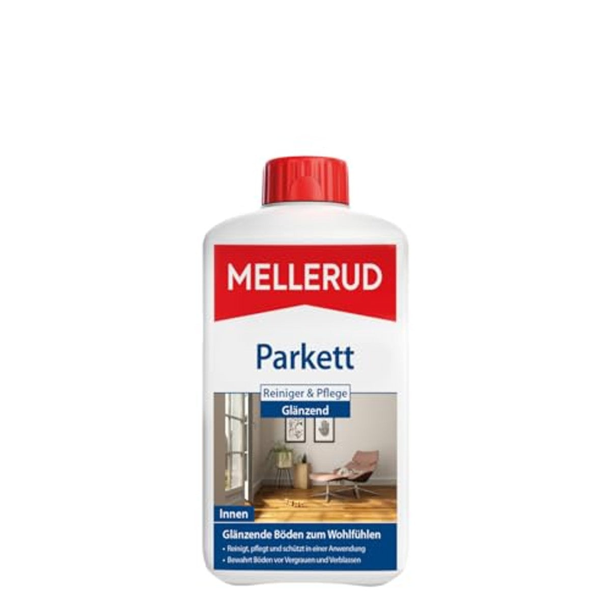 Mellerud Parketreiniger & Verzorging Glanzend 3 x 1 l - Voordeelverpakking