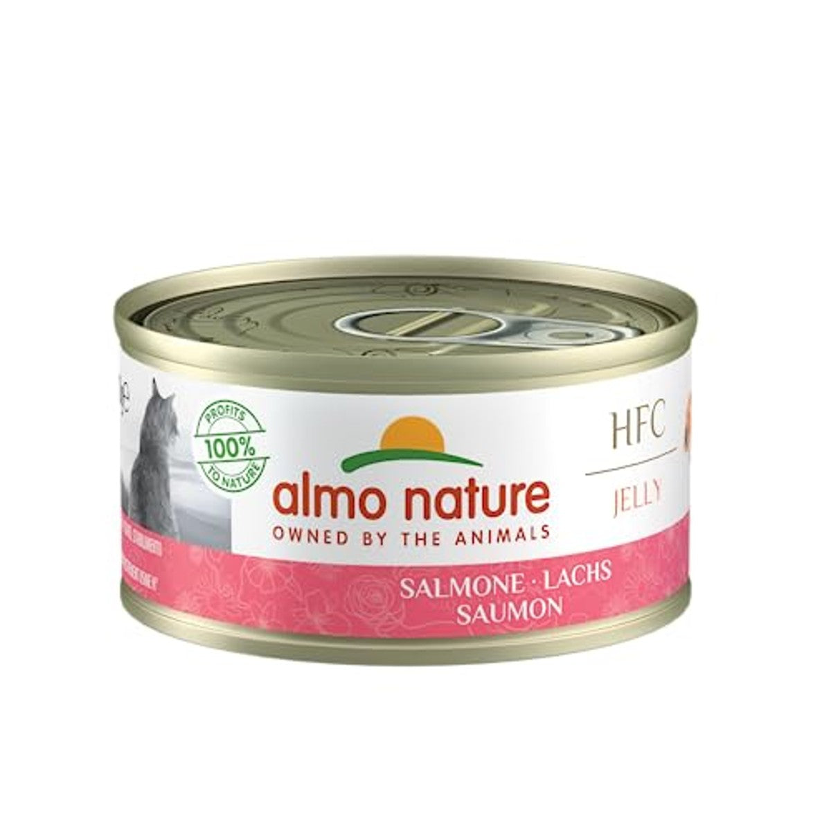 Almo Nature HFC Jelly Katzenfutter nass - Lachs 24er Pack (24 x 70g) – almo nature