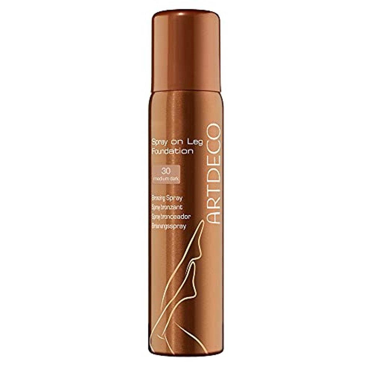 Artdeco Spray On Leg Foundation beenfoundation tan medium 1 x 100 ml - 6-pack – foto 2