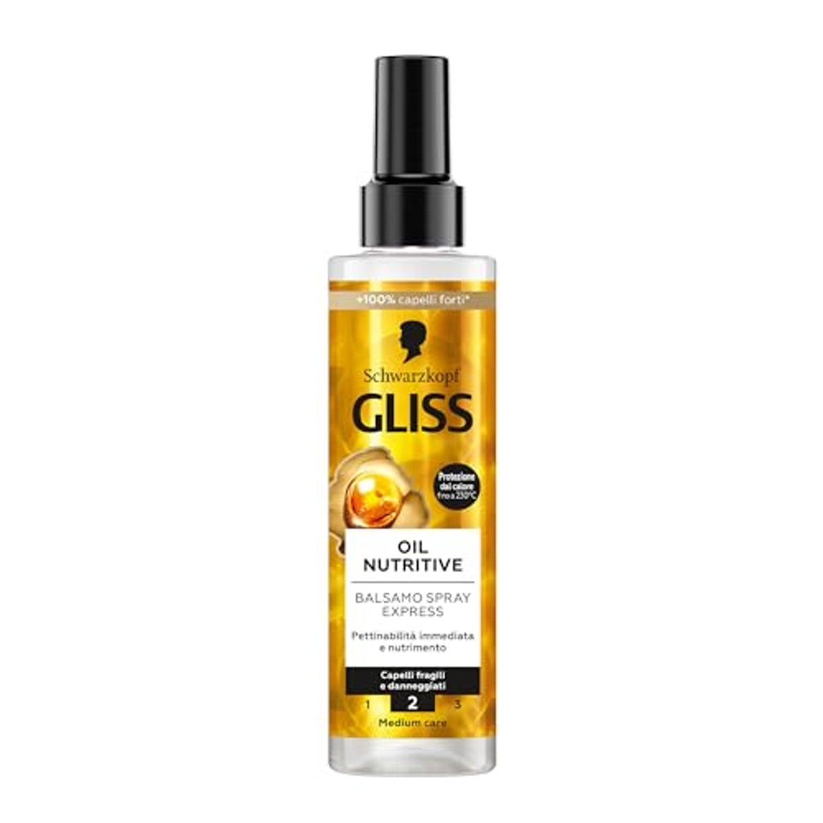 Schwarzkopf Gliss Oil Nutritive Conditioner Spray Express 200 ml – Gliss
