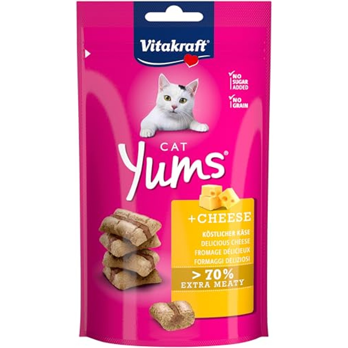 Vitakraft Cat Yums kattensnack kaas 40 g - 3-pack – foto 2