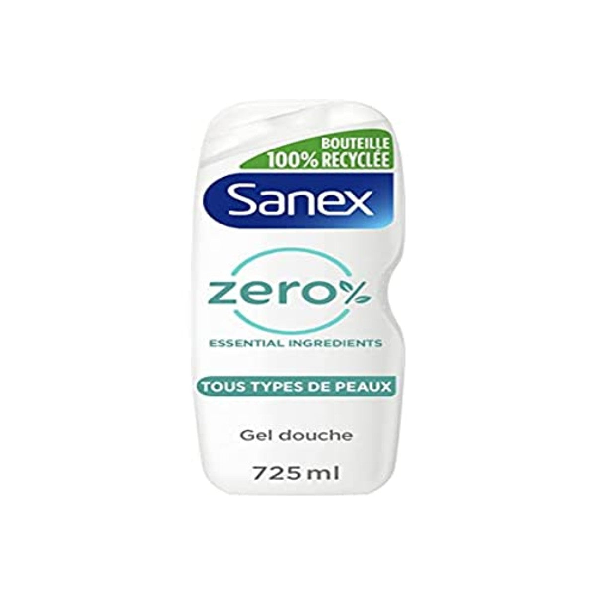 Sanex 0% Vochtinbrengende Douchegel Alle Huidtypes 6 x 725 ml - Voordeelverpakking