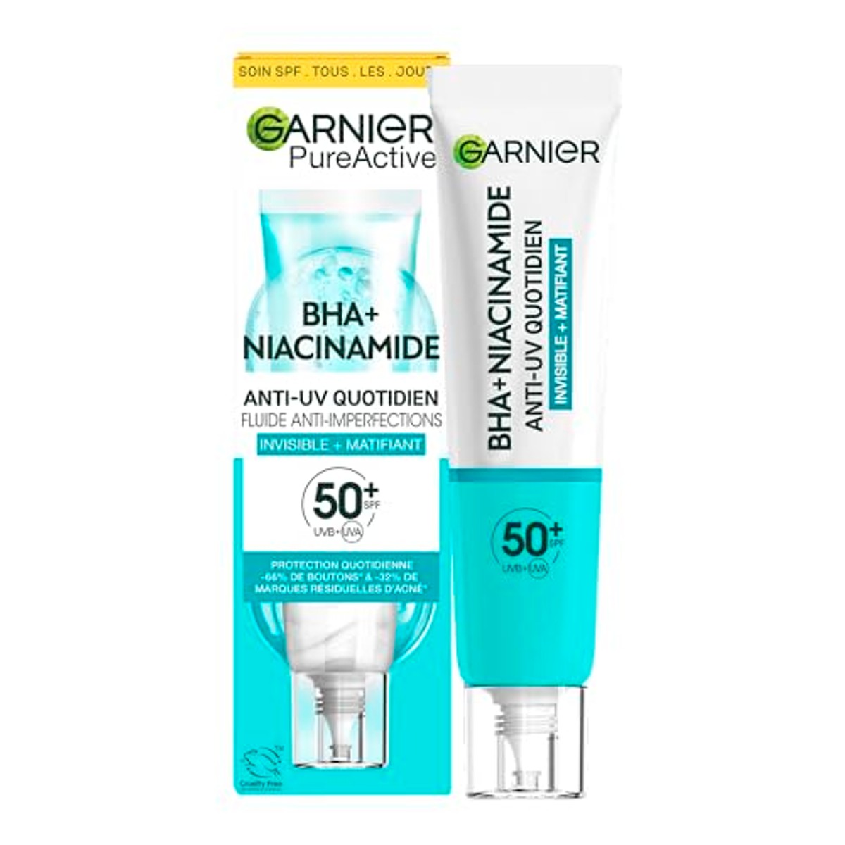 Garnier Hautklar BHA + Niacinamide Daily-UV SPF 50+ 40 ml – Garnier