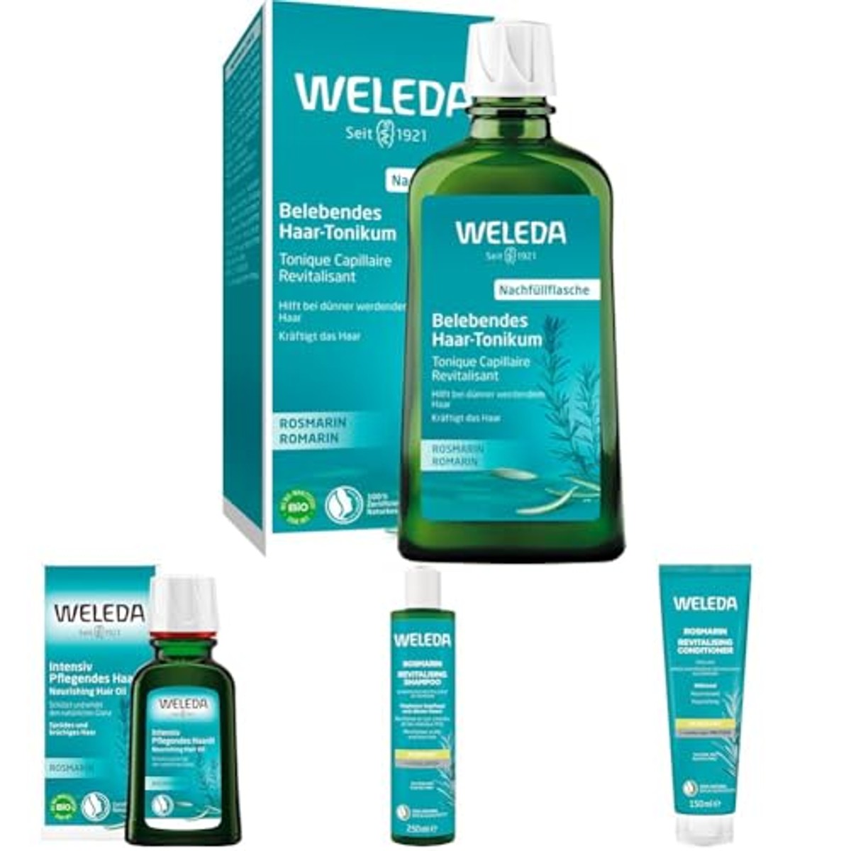 Weleda Set Rozemarijn Haarverzorging - 3-pack – foto 2