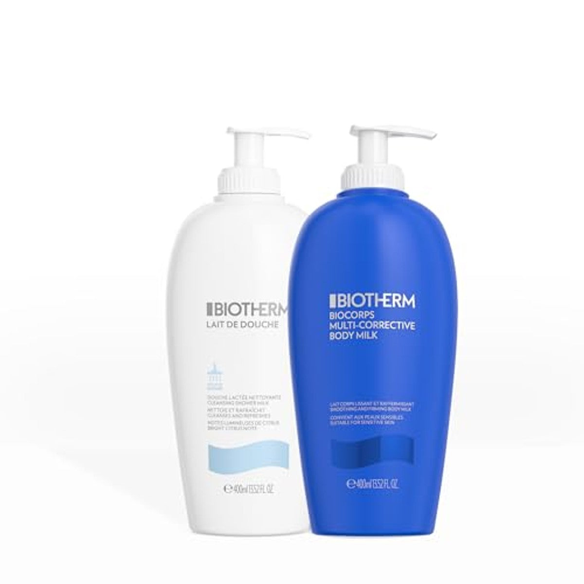Biotherm Life Plankton Regenererende Bodymilk 400 ml & Lait De Douche Gel 400 ml - 6-pack