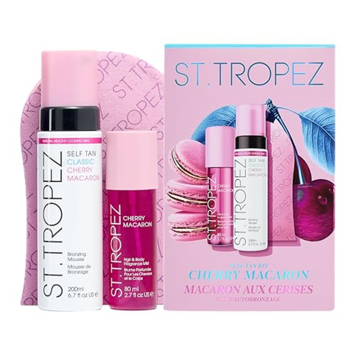 St.Tropez Self Tan Cherry Macaron Kit - 3-pack