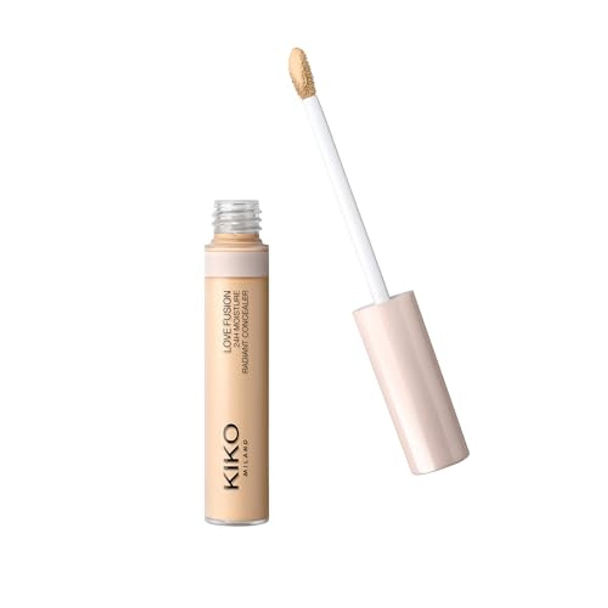 KIKO Milano Love Fusion 24H Moisture Radiant Concealer 10, hydraterende concealer, houdt tot 24 uur en geeft een stralende afwerking – Kiko Milano