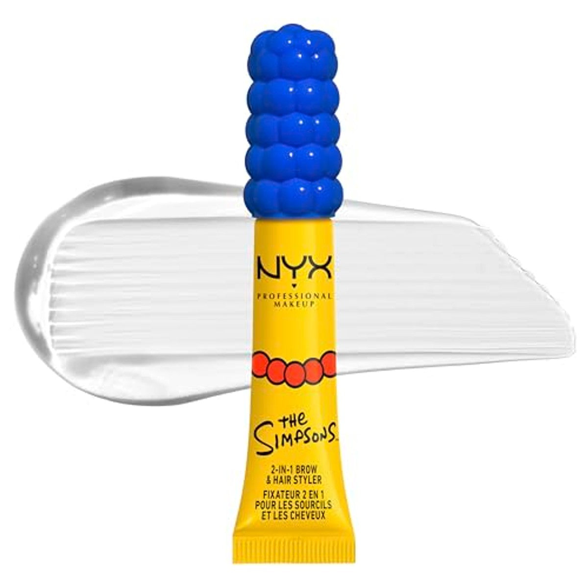 NYX Professional Makeup Marge Simpson Mega Glue, 2-in-1, voor wenkbrauwen en haar, sterke grip, schilfert niet, zweetbestendig, veganistisch, 1 stuk – NYX PROFESSIONAL MAKEUP