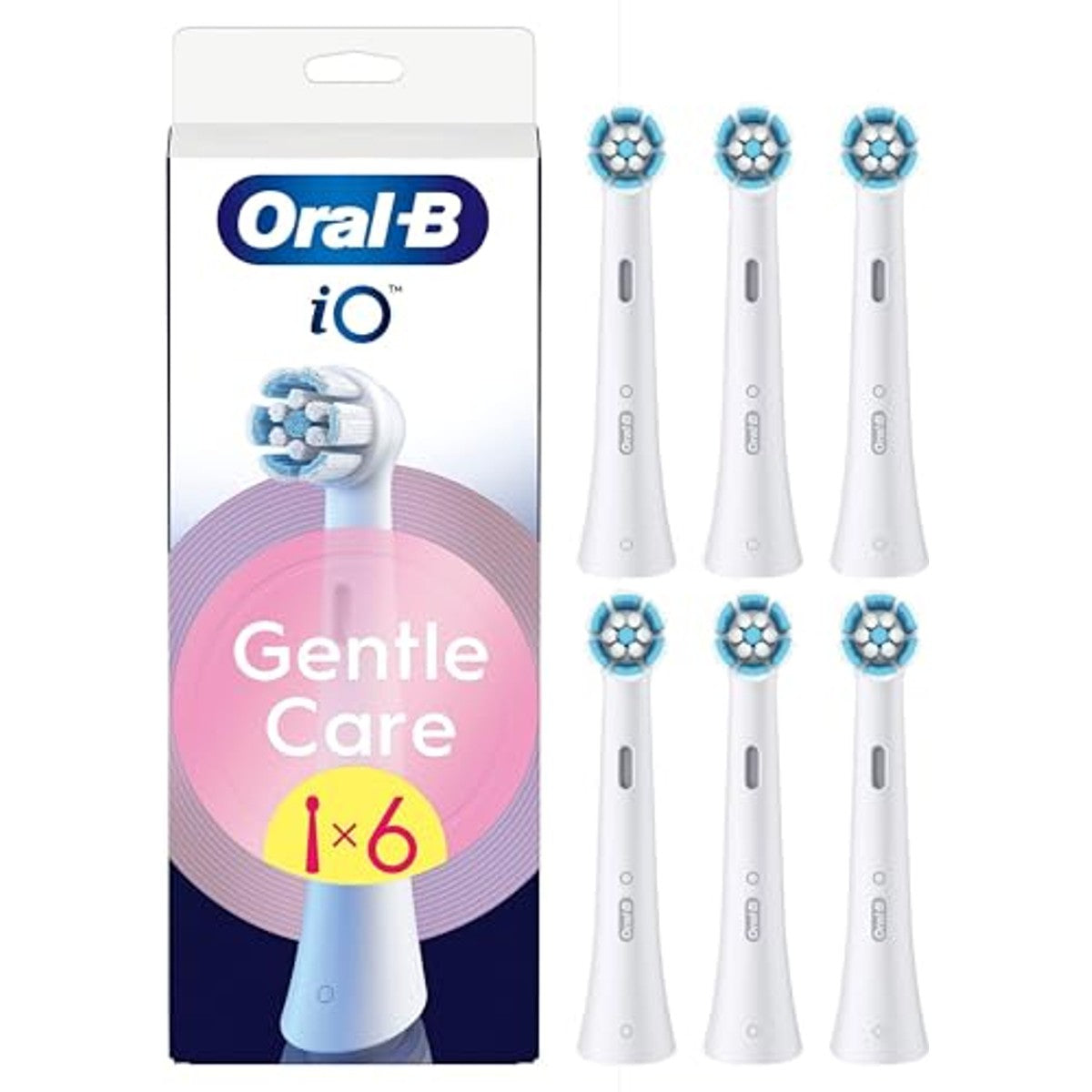 Oral-B Gentle Care Vervangende Borstels iO 6 stuks – Oral-B