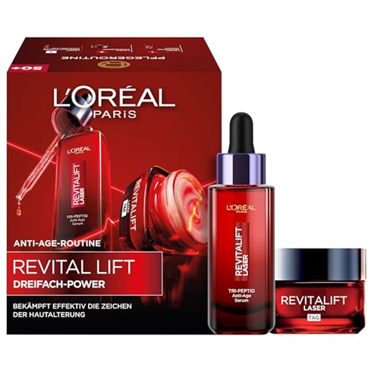 L'Oréal Paris Revitalift Laser anti-aging verzorgingsset - 3-pack