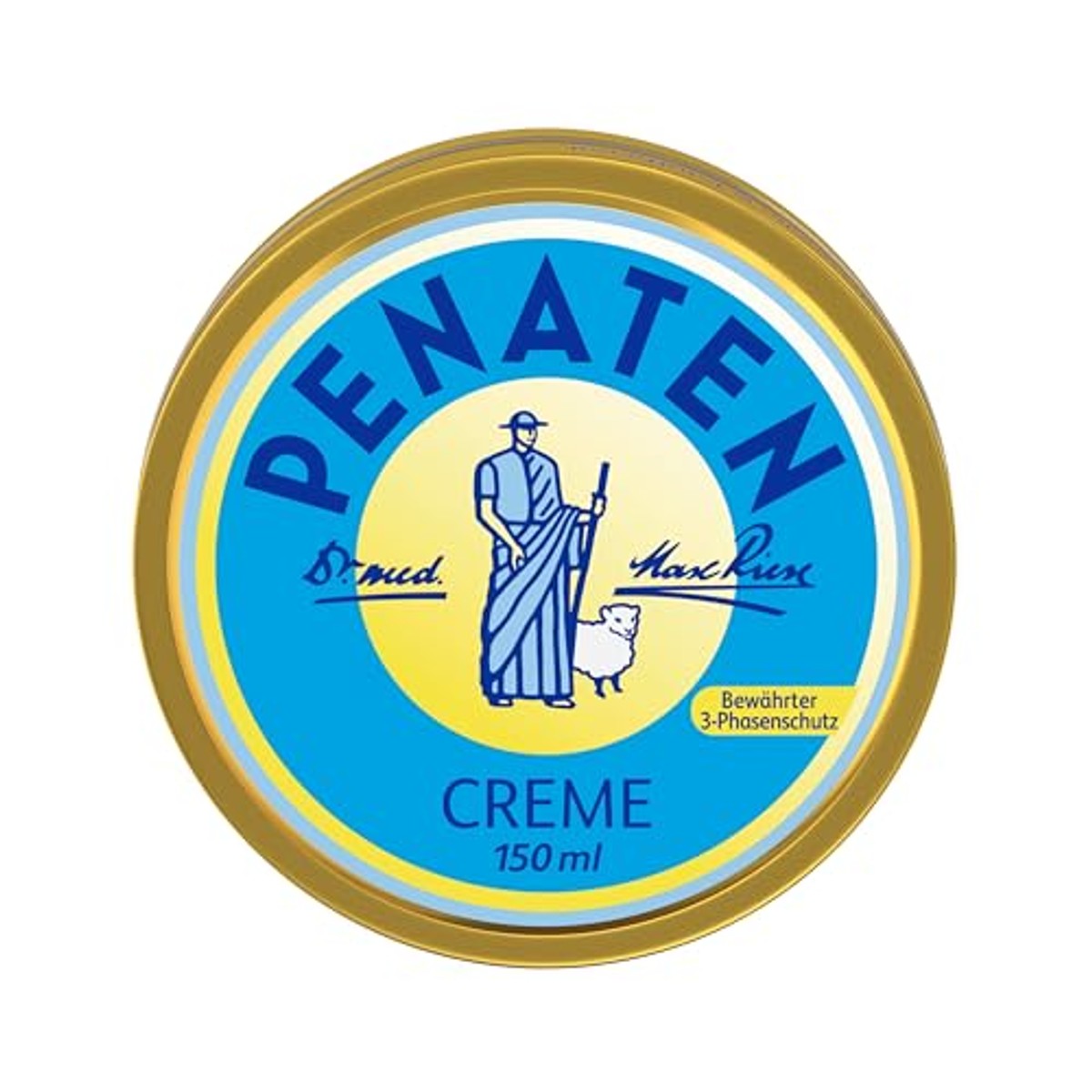 Penaten Crème Baby Wondbeschermingscrème 3 x 150 ml - Voordeelverpakking
