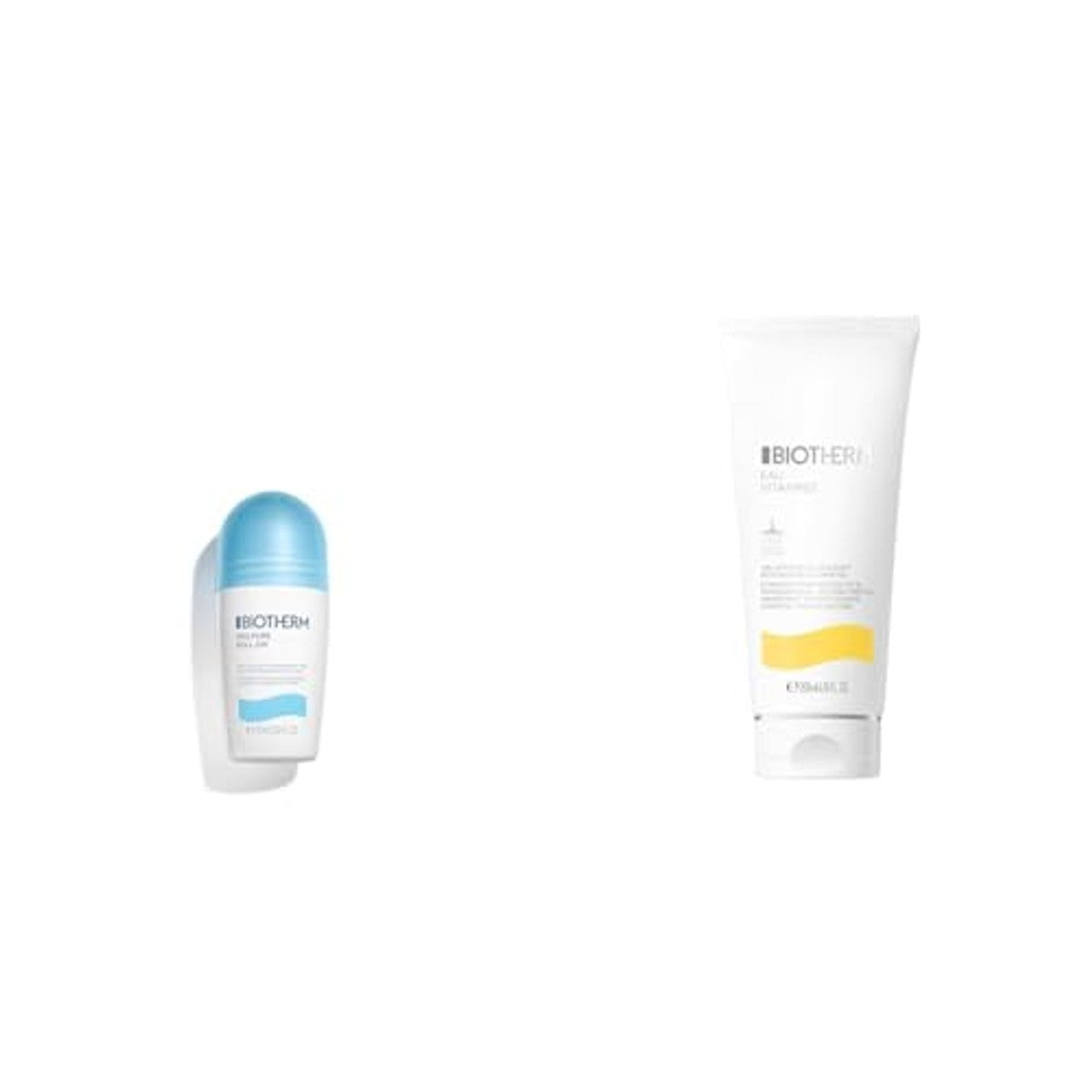 Biotherm Deo Pure Roll-On 75 ml & Eau Vitaminee Shower Gel 200 ml - 6-pack