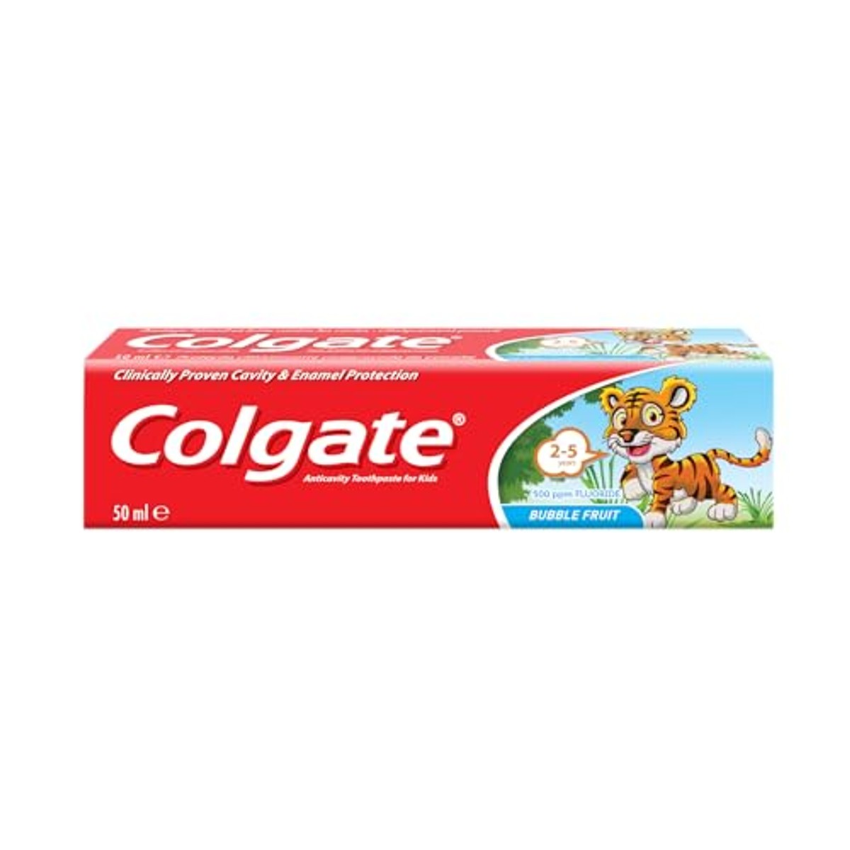 Colgate Kids Bubble Fruit tandpasta 2-5 jaar 6 x 50 ml - Voordeelverpakking