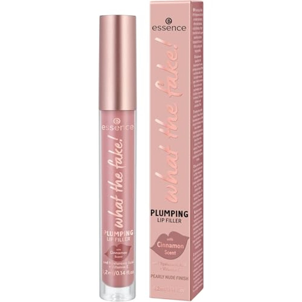 essence what the fake plumping lip filler lipgloss nr. 02 nude - 3-pack